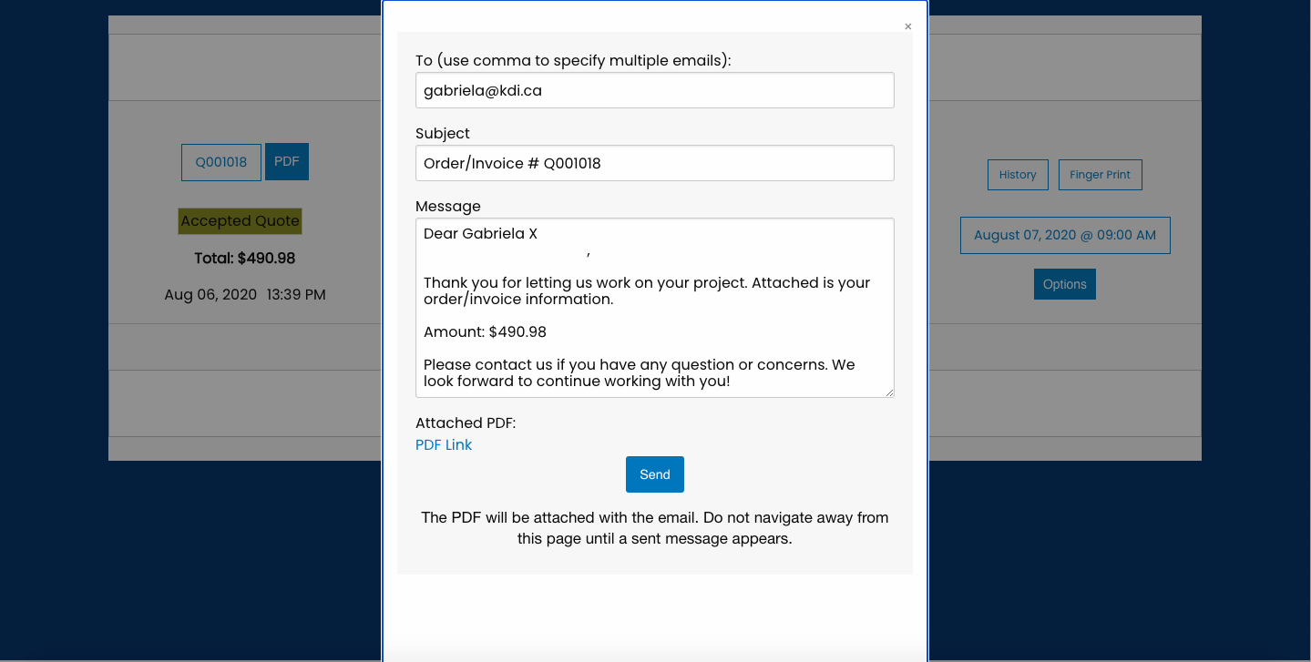 Invoice Invoice